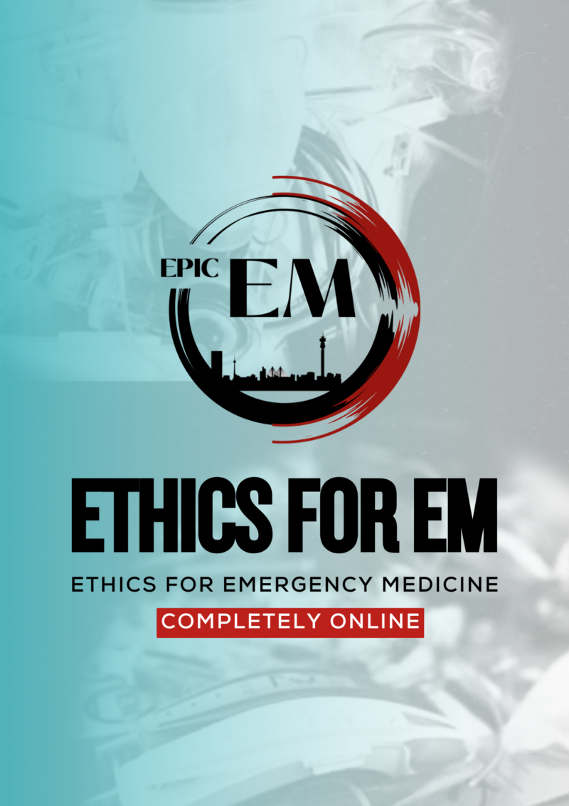 Ethical Decision-Making in Emergency Medicine (online only)